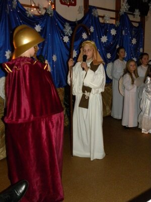 Nowa Schodnia: Szkolne jasełka 